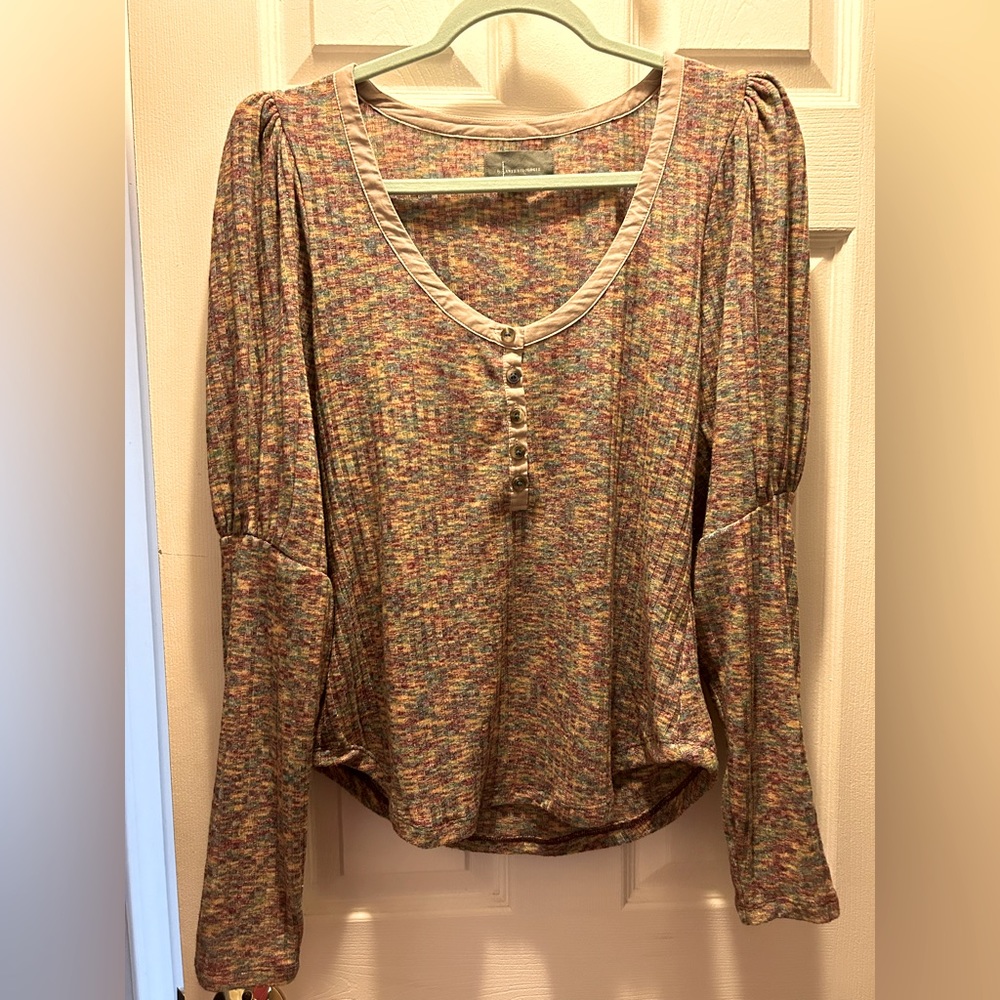 Anthropology, shirt, size medium